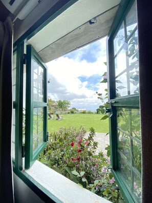 Habitación doble, vistas al jardín, en la zona del jardín | Vistas desde la habitación