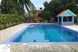 Outdoor pool - Villa Matos Guzman (Estebania)