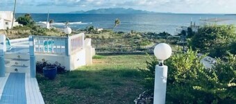 Caribbean Beach Front Villa With Swimming Pool