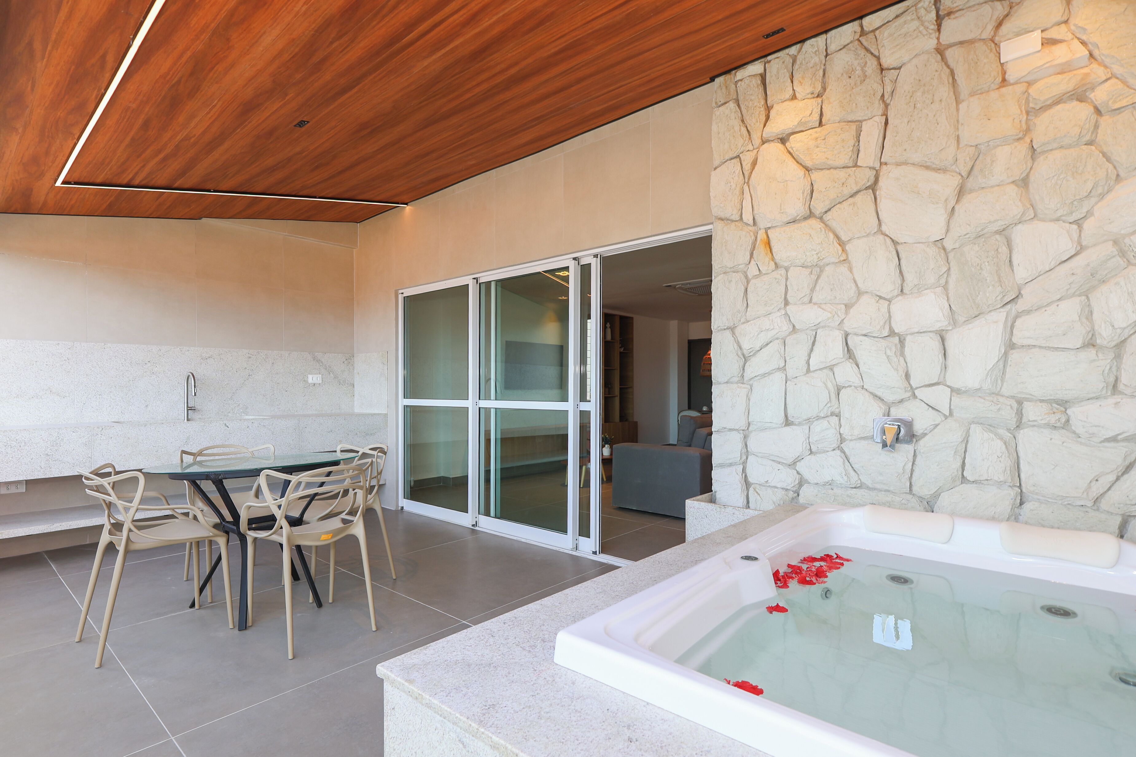 Familie-loftsleilighet, 2 soverom | Terrasse/patio