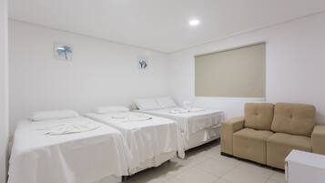 Family Apartment | Blackout curtains, iron/ironing board, free WiFi, bed sheets