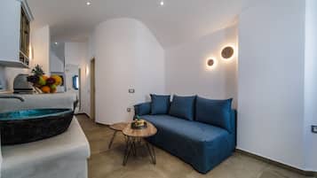 Junior-Suite, Meerblick (heated private pool)