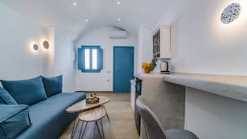 Junior-Suite, Meerblick (heated private pool)