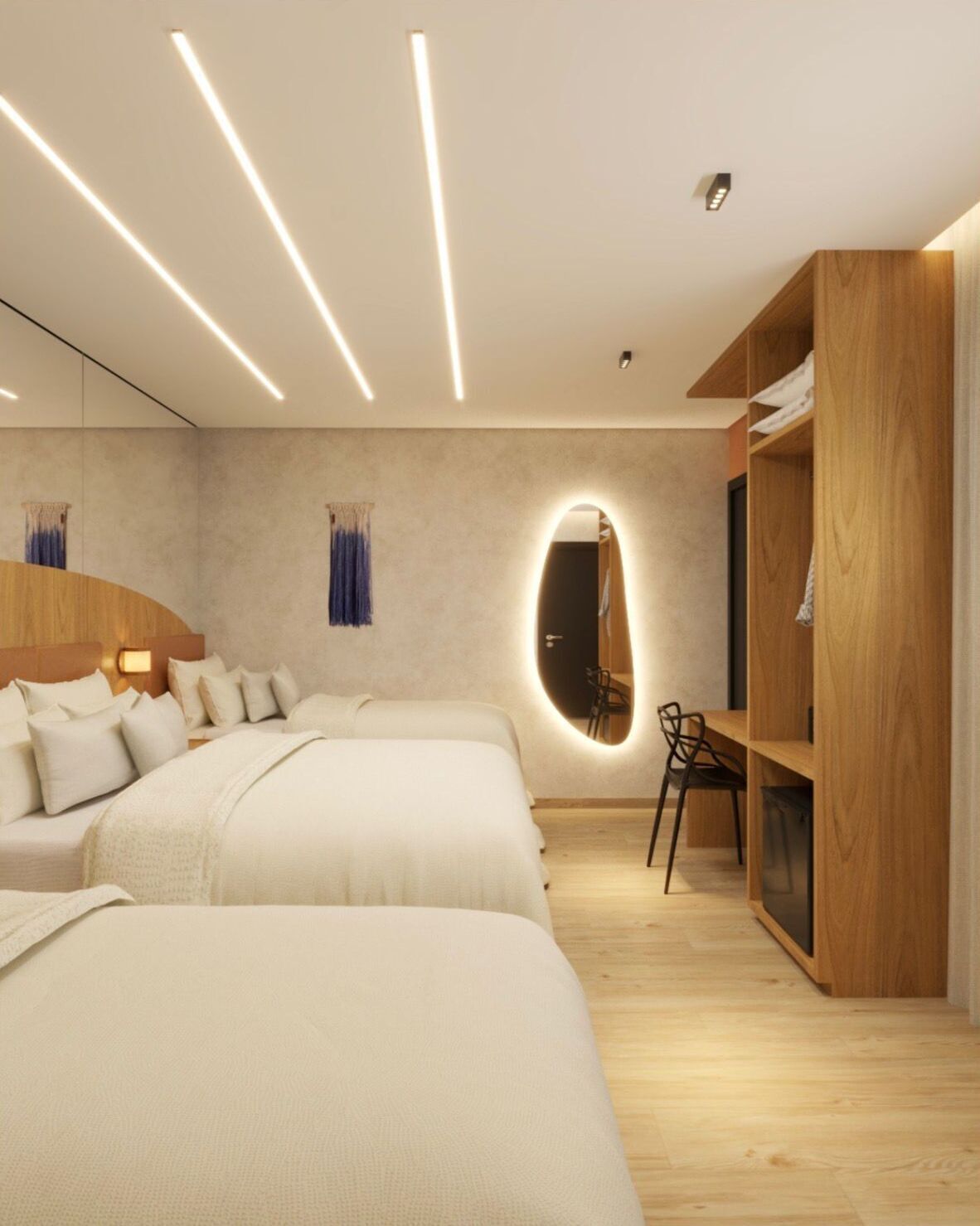 Chambre exclusive | Literie de qualité, lit avec matelas en mousse à mémoire, minibar