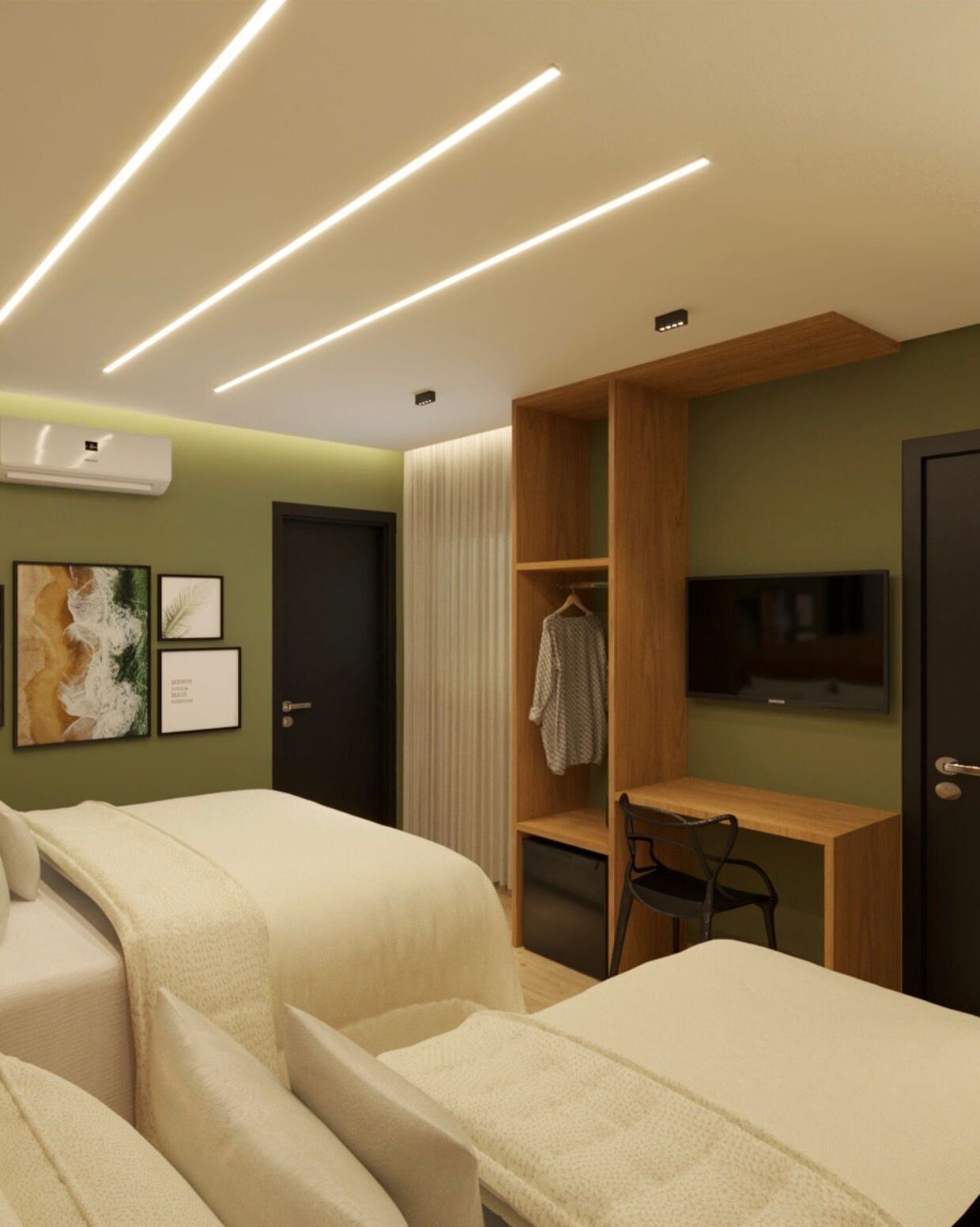 Exclusive Room | Premium bedding, memory foam beds, minibar, blackout drapes