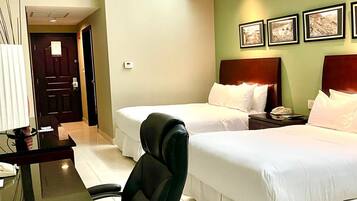 Habitación doble | Ropa de cama de alta calidad y edredón