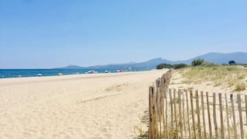 On the beach