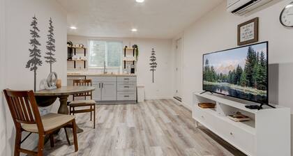 Updated and bright guest suite.