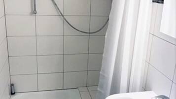 Dusch, hÄrtork och handdukar