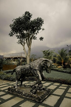 Enceinte de l’hébergement