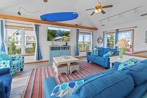 Smart-tv, bordfodbold, videobibliotek