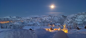 Fantastic and large cottage on top of Furuåsen in the heart of Sirdal