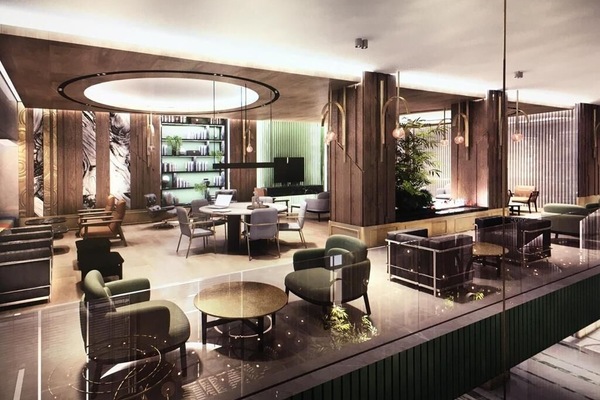 Lobby lounge