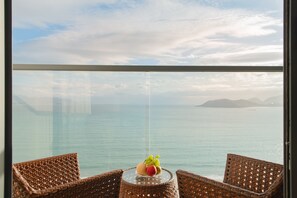 Chambre Double, vue océan | Vue sur la plage/l’océan