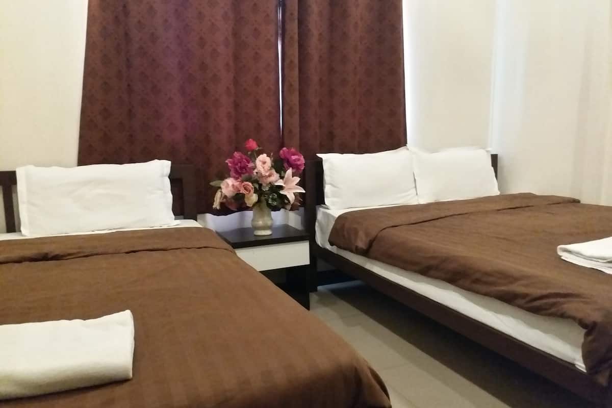 ห้องแฟมิลี่สวีท | โต๊ะทำงาน, เตารีด/โต๊ะรีดผ้า, Wi-Fi ฟรี, ผ้าปูที่นอน