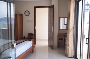 Double Seaview Room with Balcony | Desk, free WiFi