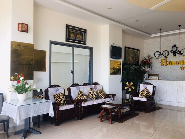 Sala de estar en el lobby