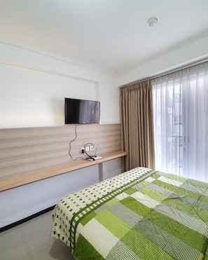 Studio | Vue de la chambre