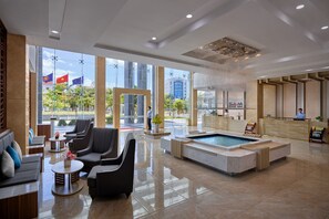 Lobby sitting area - SAM Quang Binh Hotel (Dong Hoi)