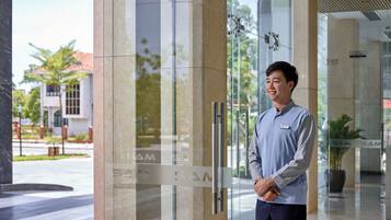 EntrĂ©e de lâhĂ©bergement