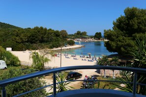 Suite, Balkon, Meerblick | Blick vom Balkon