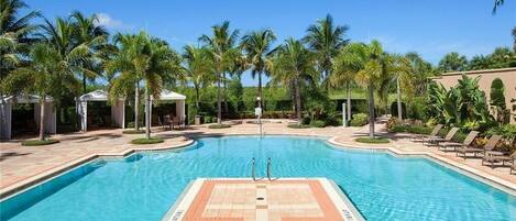 Außenpool, beheizter Pool