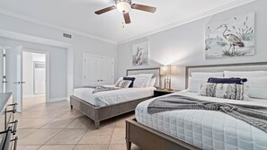 3 bedrooms, iron/ironing board, free WiFi, bed sheets