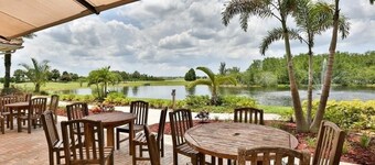 Furnished Gated Home, (5) pools, (1) 55+ renter, Pet 25#, many actvities, sports