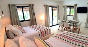 1 chambre, coffres-forts dans les chambres, Wi-Fi gratuit, draps fournis