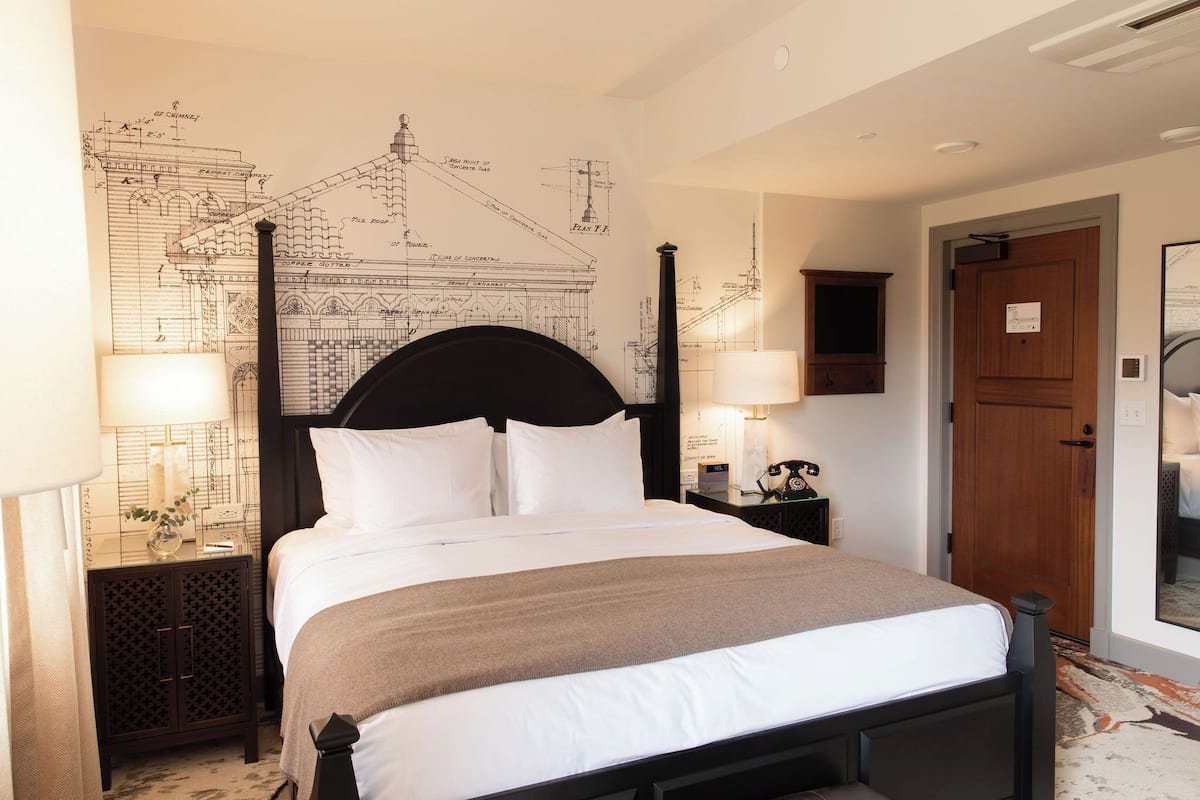 Premium bedding, down duvets, pillow-top beds, in-room safe