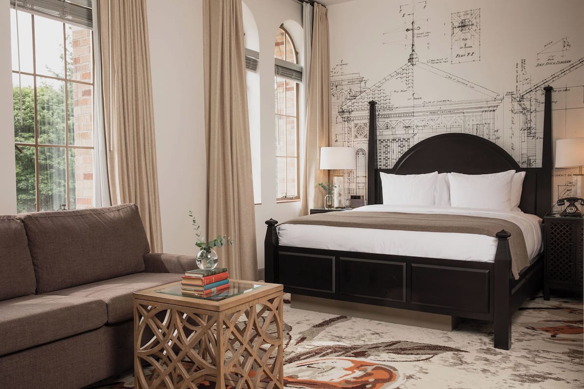 Premium bedding, down duvets, pillow-top beds, in-room safe