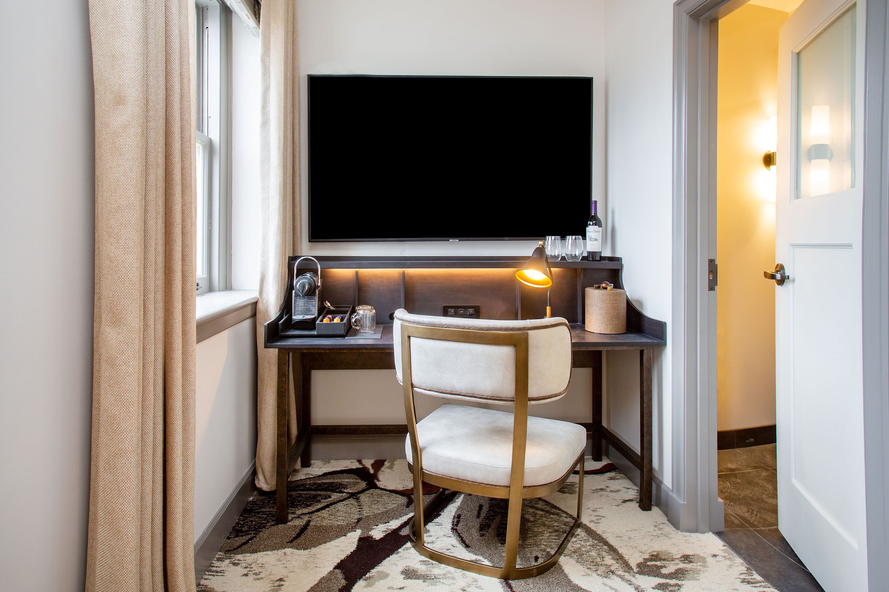 premium bedding, down duvets, pillow-top beds, in-room safe