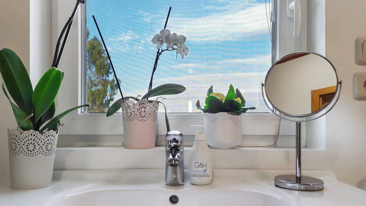 Eco-friendly toiletries, hair dryer