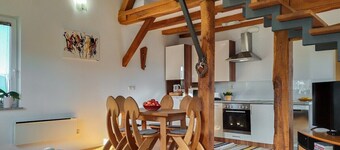 Family Duplex with Balcony – Peaceful Countryside Retreat