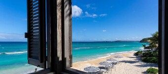 Sea Villa at Long Bay Villas: Privacy, 5-star service, butler, on secluded beach