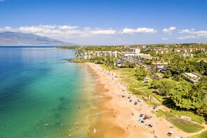 Tæt på stranden, liggestole