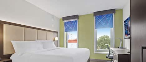 1 dormitorio y ropa de cama hipoalergénica