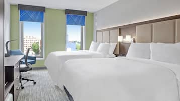 1 habitación, ropa de cama hipoalergénica y colchones con pillow-top