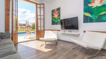 TV, DVD player, table tennis, stereo