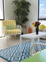 Sala de estar en el lobby