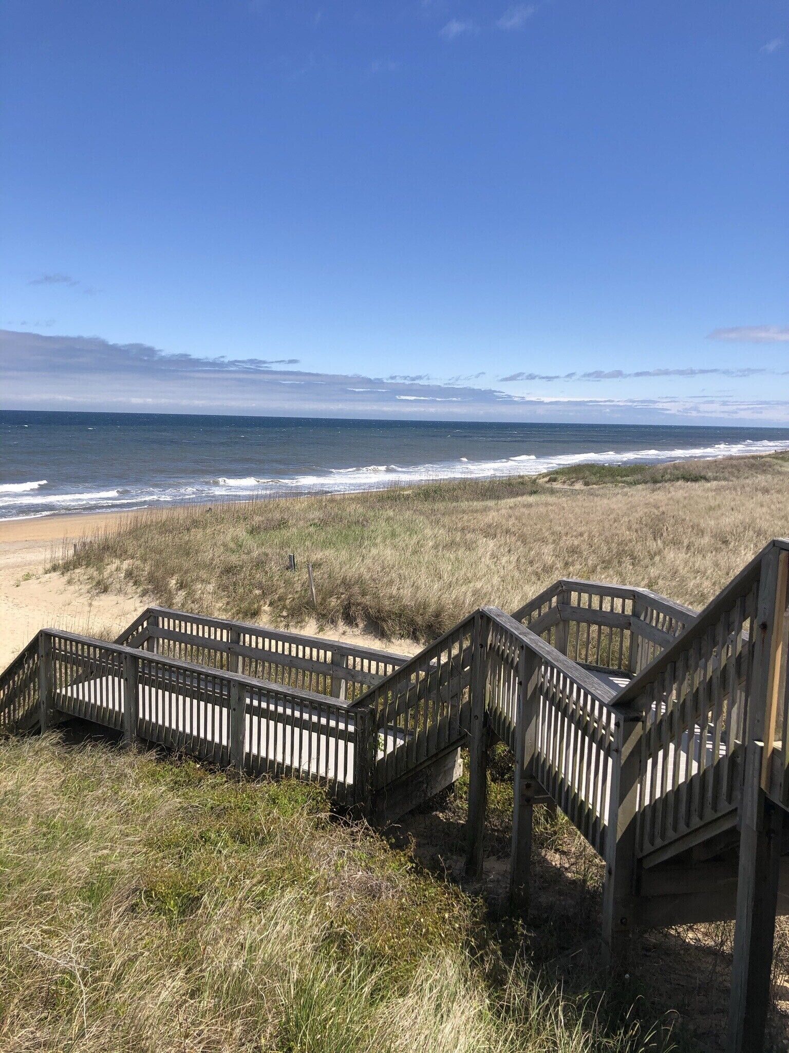 Stairs down to the beach