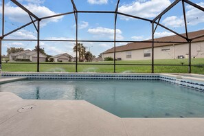 Outdoor pool - Enjoy Sunsets ☀ Fully Equipped 5BR → Near Disney (Kissimmee)