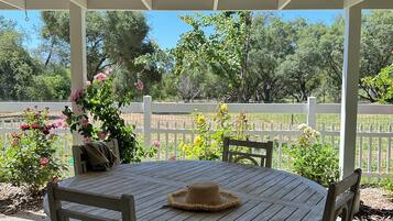 Opções para refeição ao ar livre