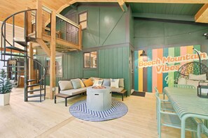 Interior - Retro Mountain Chalet – Sauna, Hot Tub & Outdoor Theater (Beech Mountain)