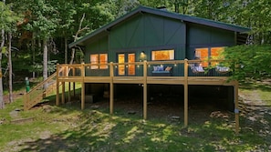 Exterior - Retro Mountain Chalet – Sauna, Hot Tub & Outdoor Theater (Beech Mountain)