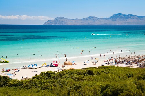 Es Descans - Newly renovated house with terrace 200 meters from the beach