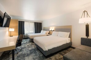 Standard Room, 2 Katil Ratu (Queen), Non Smoking, Refrigerator & Microwave | Peralatan tempat tidur premium, dihias secara berasingan 