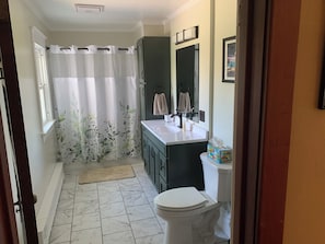Combined shower/tub, towels, soap, toilet paper - Spacious home with extras for your Air Venture week! Sleeps up to 10. (Oshkosh)