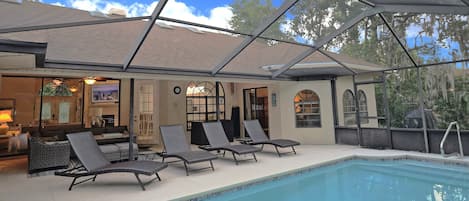 Una piscina climatizada