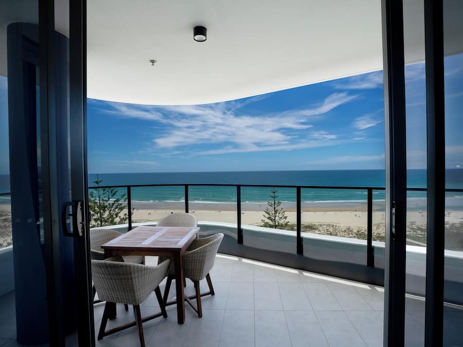 2 Bedroom Oceanfront (High Floor) | Terrace/patio